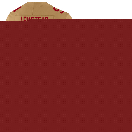 San Francisco 49ers Limited Gold Men Arik Armstead NFL Jersey #91 Inverted Legend